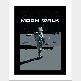 Moon Walk Posters and Art